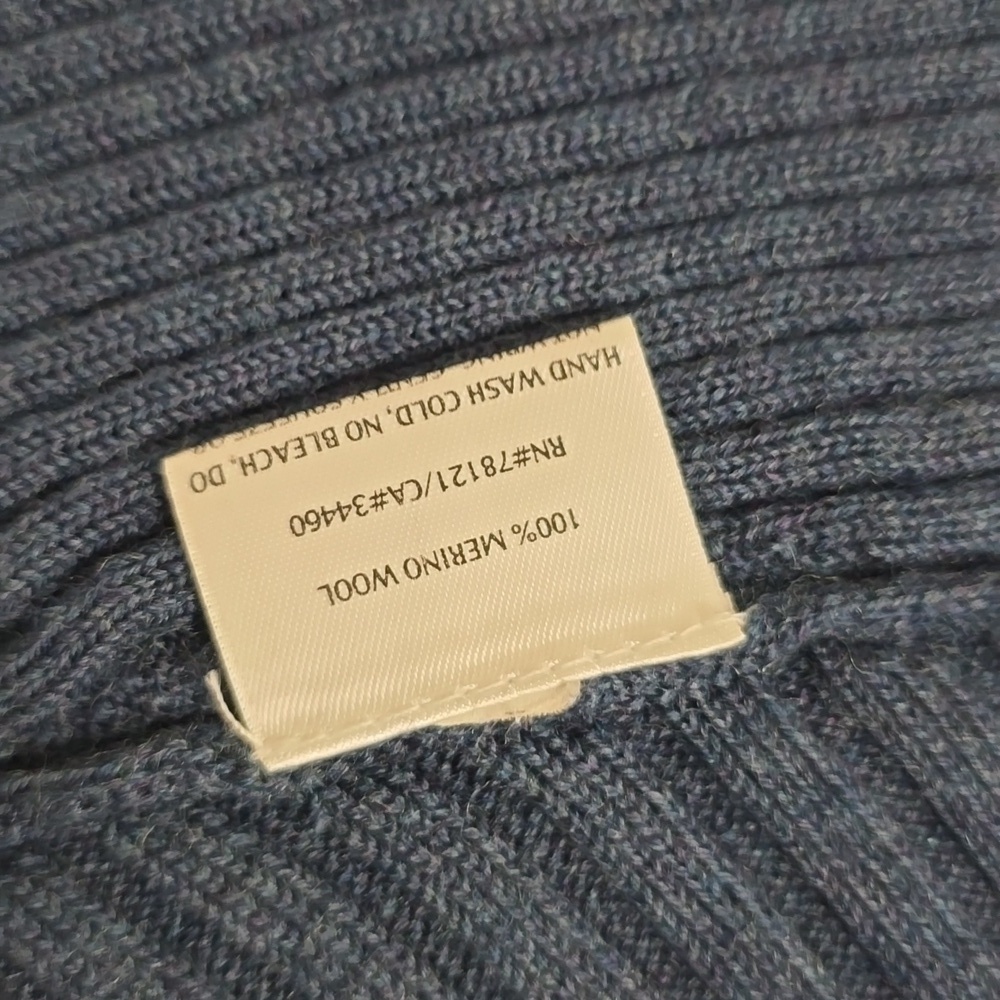 Merino Rib Cardigan - Picture 9 of 10